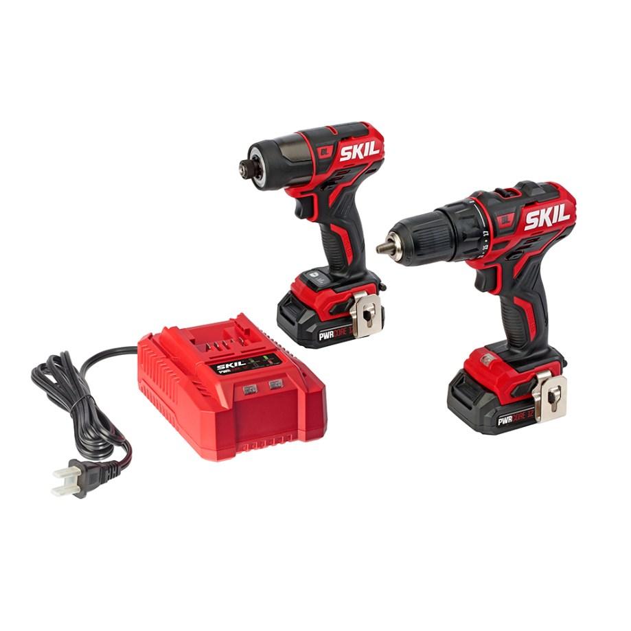Skil PWRCore 12™ Brushless 12V Drill Driver & Impact Driver Kit with PWRCore™ Charger - CB736701