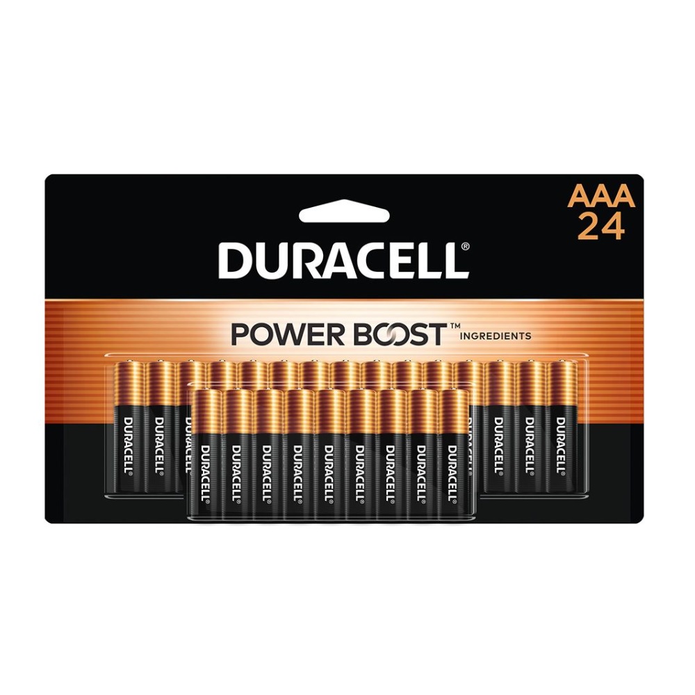 Duracell Coppertop AAA Alkaline Batteries, 24 Pack