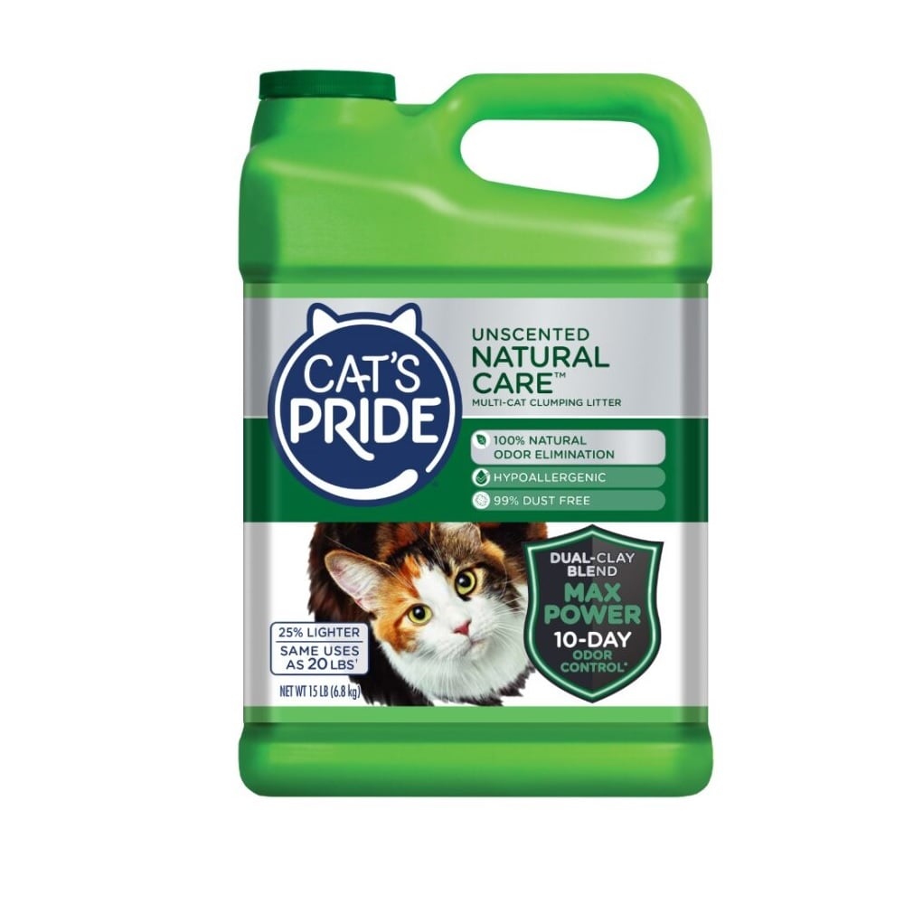 Cat's Pride Natural Care Unscented, 15 lb