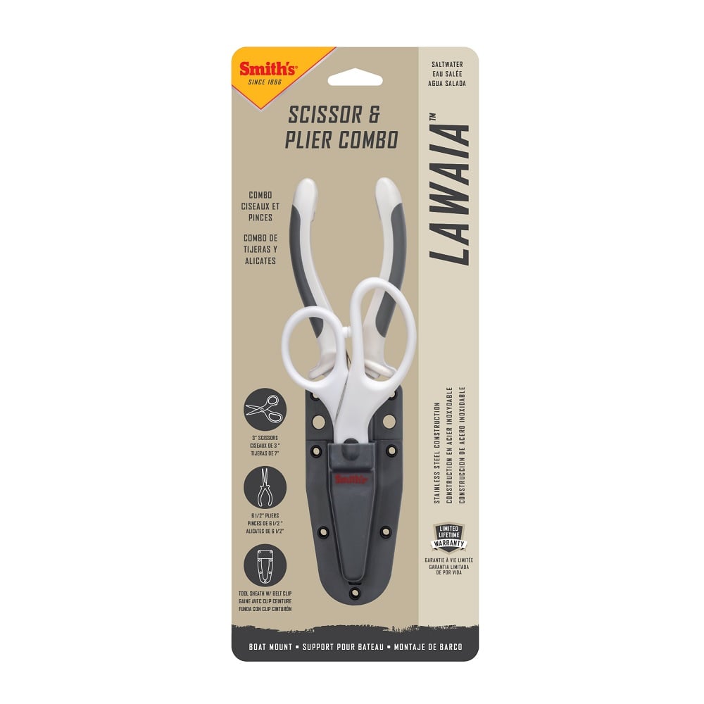 Smith's Lawaia Pliers & Scissors Combo - 51255