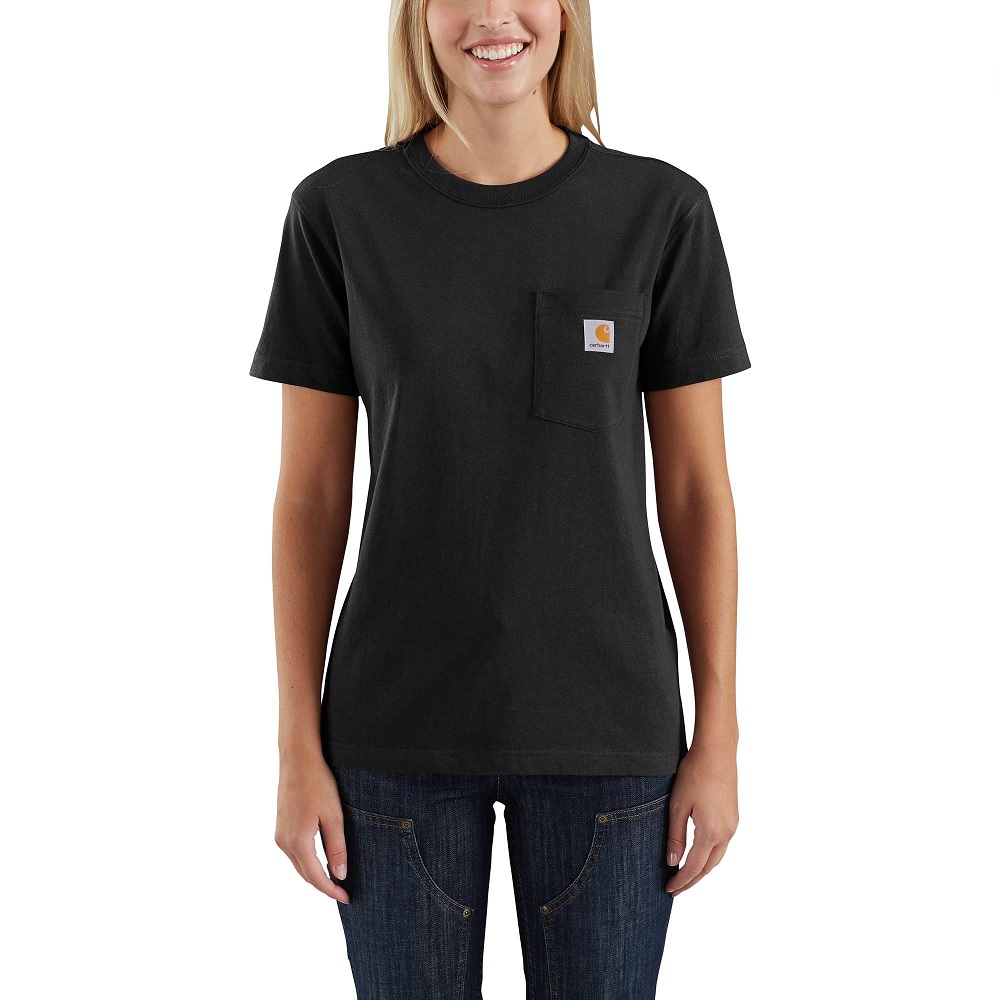 Carhartt® Women's Loose Fit Heavyweight Short Sleeve Pocket T-Shirt- 103067