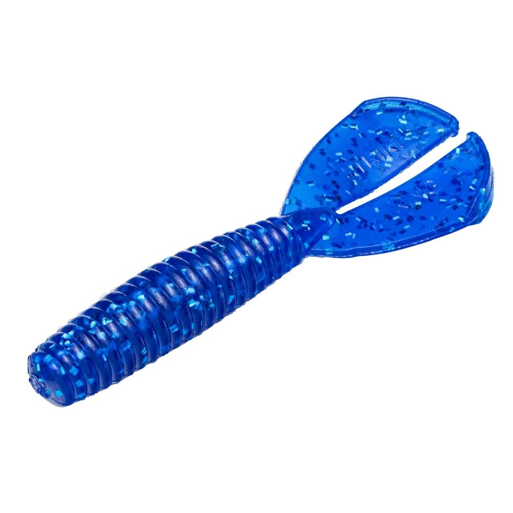 Strike King Rage Menace Soft Bait | Blue Sapphire Color, Swimming Craw Bait