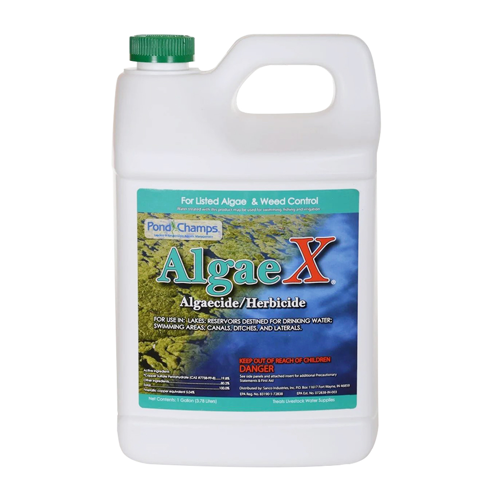 Pond Champs AlgaeX Algaecide/Herbicide, 1 Gallon - 11700