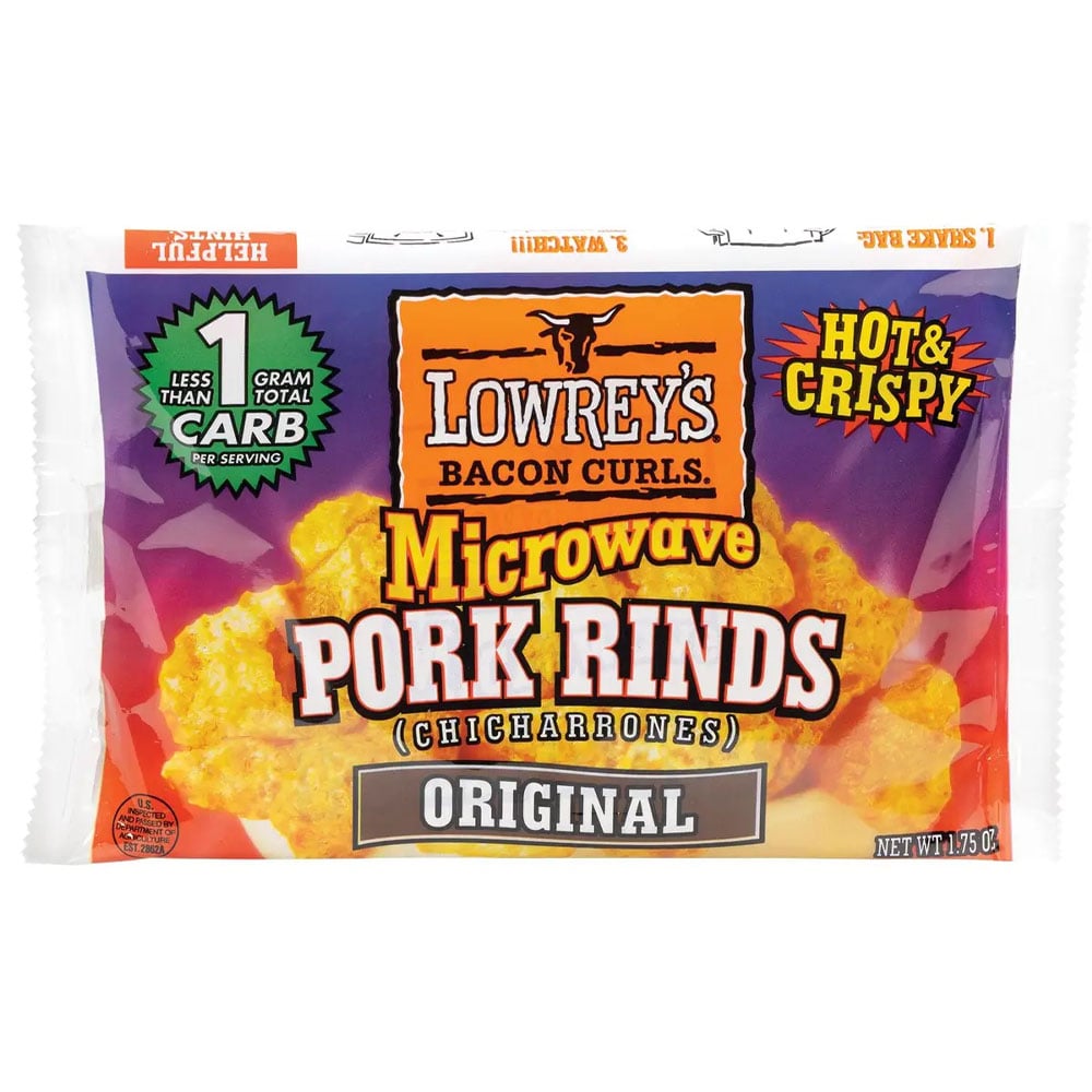Lowrey's Original Microwave Pork Rinds, 1.75 oz.