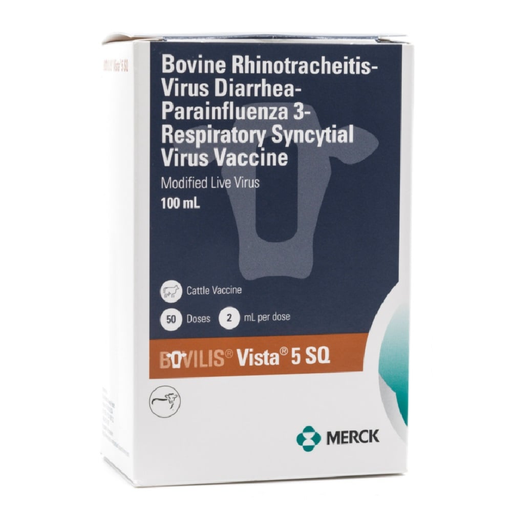 Merck Bovilis® Vista® 5 SQ Cattle Vaccine, 50 Doses - 026715