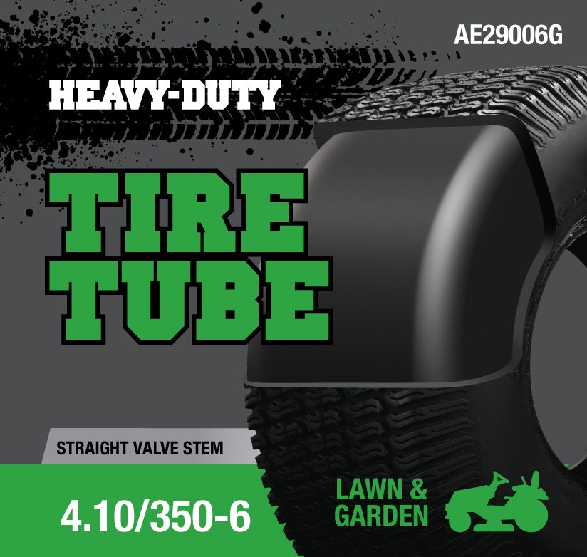 Heavy Duty Lawn & Garden Tire Tube 4.10/350-6 AE29006G