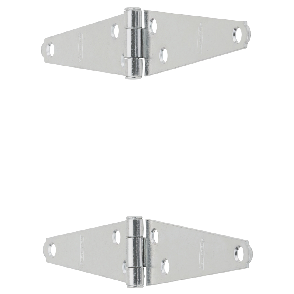 National Hardware 280 Light Strap Hinges in Zinc plated - N127-514
