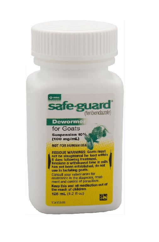 Merck Safe-Guard® Goat Dewormer, 125 mL - 028963