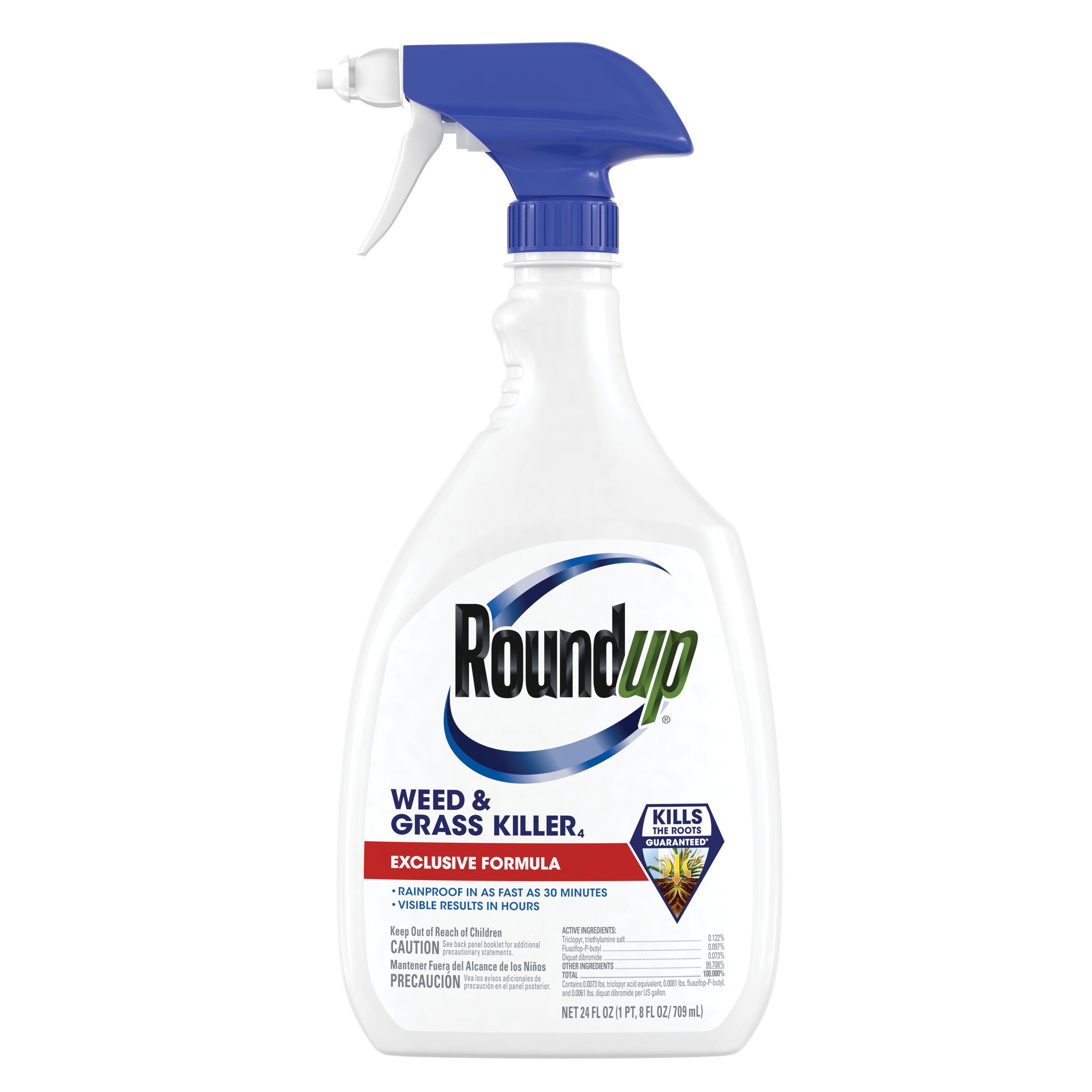 Roundup Weed & Grass Killer Ready-to-Use, 24 oz. Bottle with Trigger