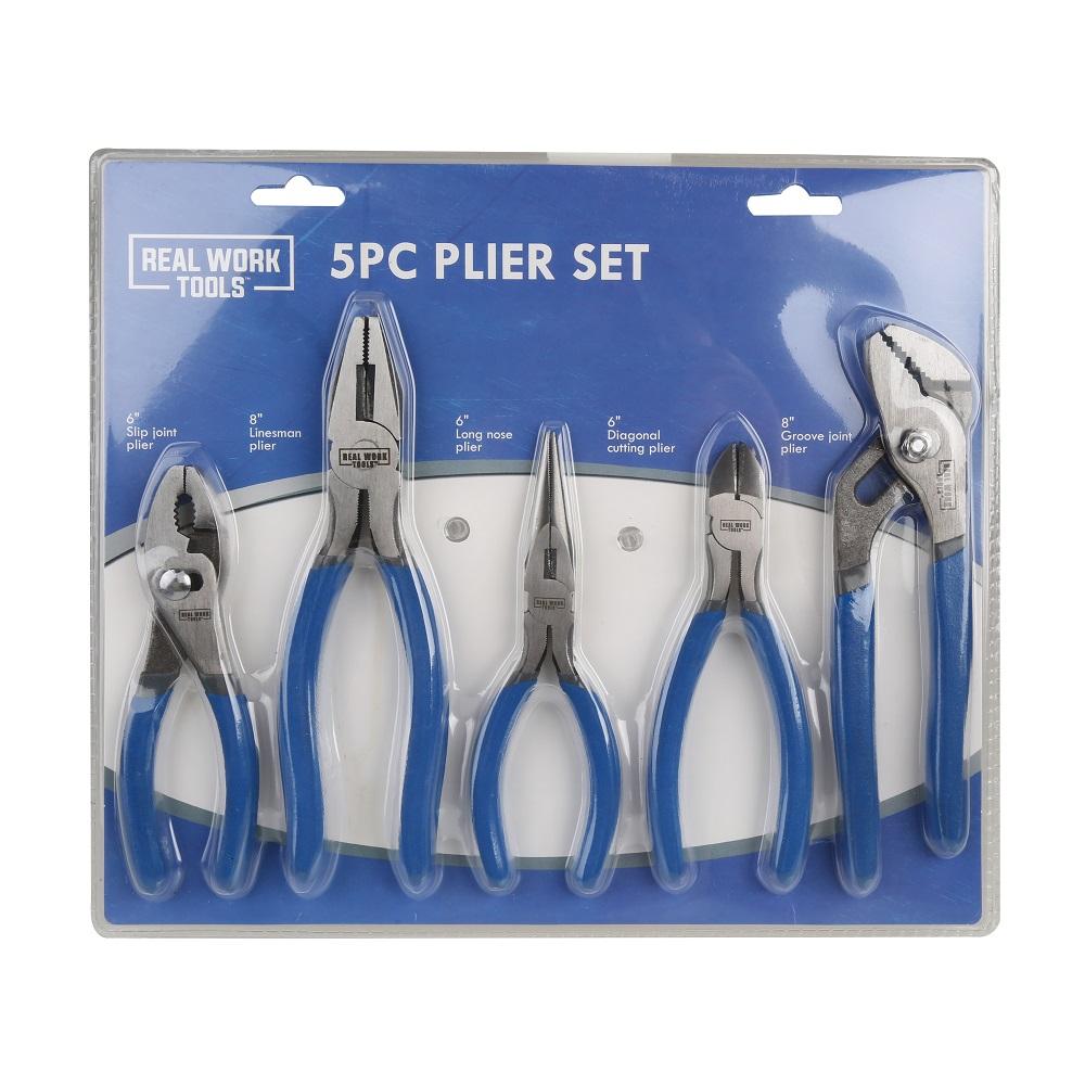 Real Work Tools 5 Piece Pliers Set RW-2432-002 | Rural King