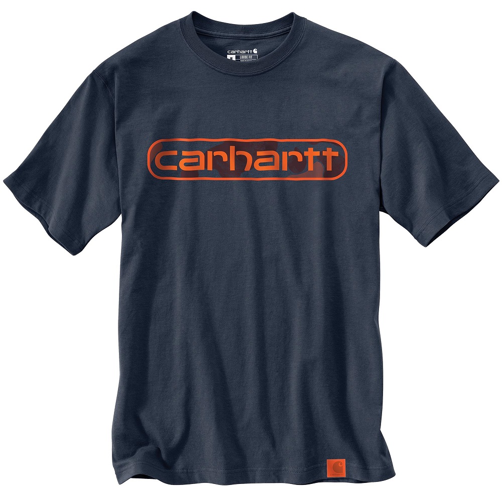 Carhartt®  Men's Loose Fit Heavyweight Short-Sleeve Camo Logo Graphic T-Shirt - 106043