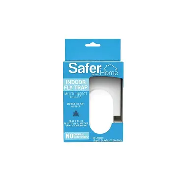Safer® Home Indoor Plug-In Fly Trap with 2 StickyTech™ Glue Cards - SH502