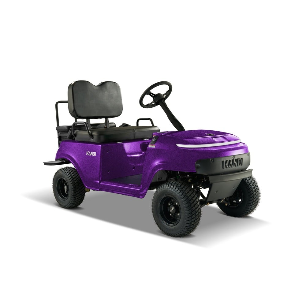 Kandi Collapsible Mini Electric Golf Cart, Royal Purple - RKMINI-RP