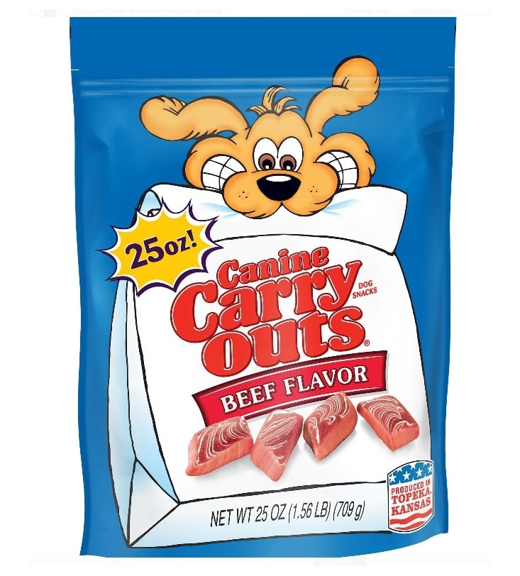 Canine Carry Outs Dog Treats - Beef Flavor, 25 oz.