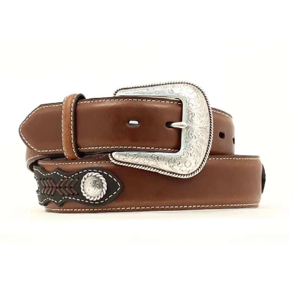 Nocona Men's 1½ Inch Top Hand Southern Brown Belt - N2476044