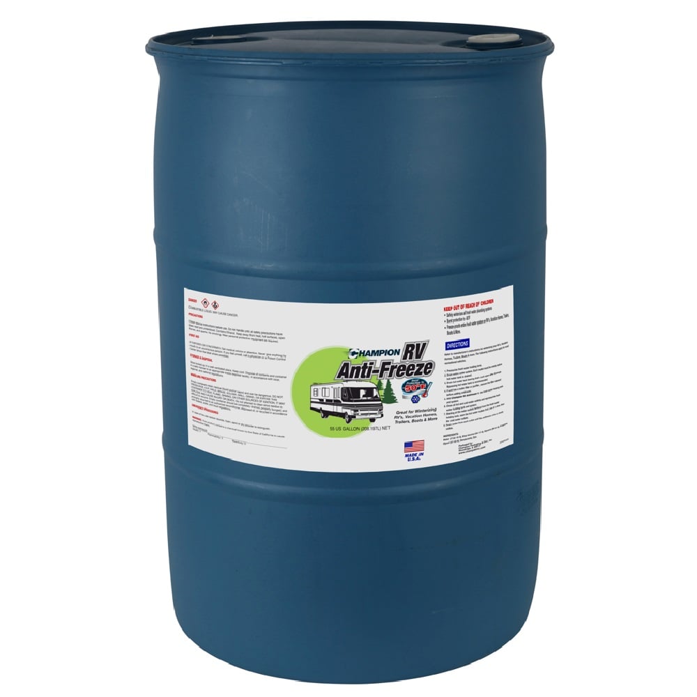 Zecol RV Antifreeze Drum , 55 Gallon Drum - 10002605