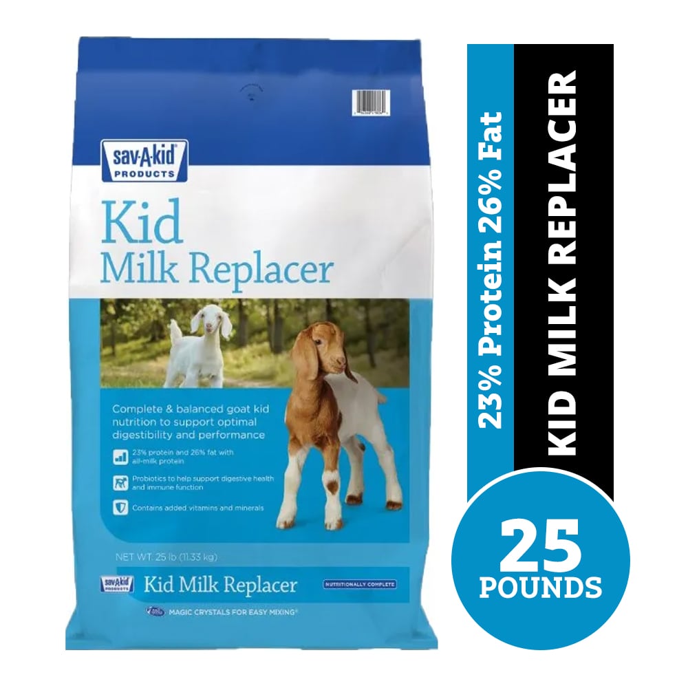 Sav-A-Kid Milk Replacer for Goats, 25 lb. Bag