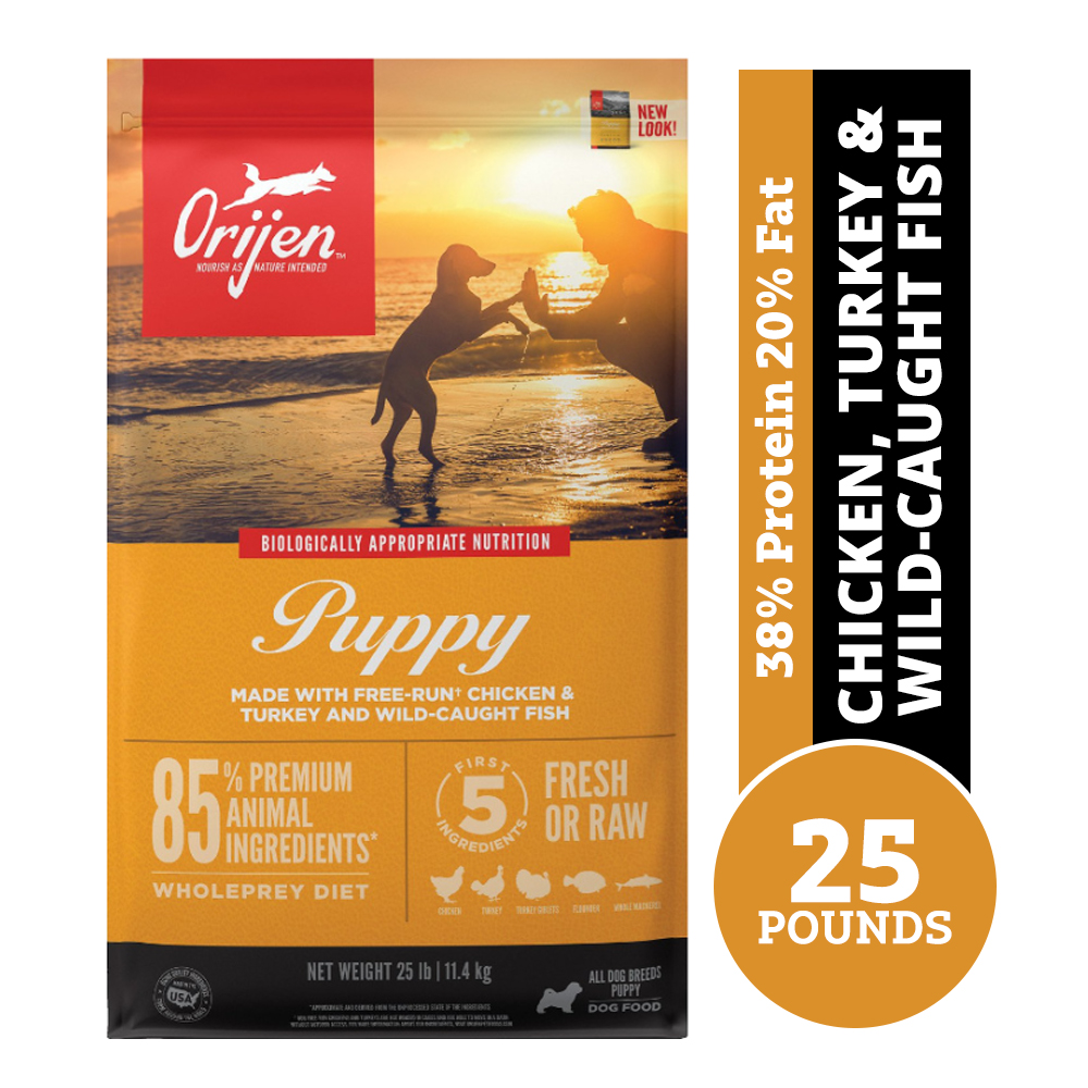 Orijen Puppy Grain-Free Dry Puppy Food, 25 lb. Bag