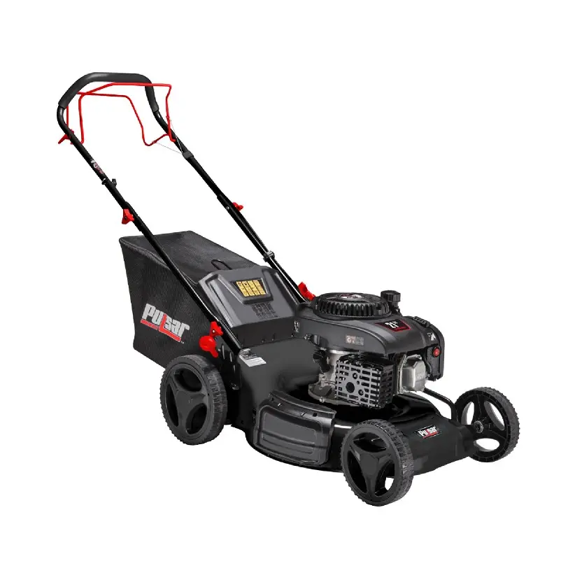 Pulsar 21x22 Gas-Powered Lawn Mower Self-Propelled 3-in-1 with 7-Position Height Adjustment - PTG1221S3
