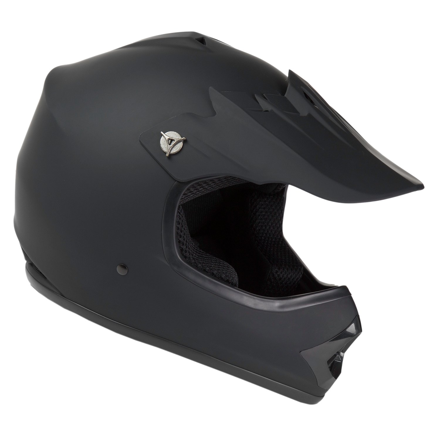 Raider GX3 Youth MX Helmet, Matte Black Youth Large - 2130615