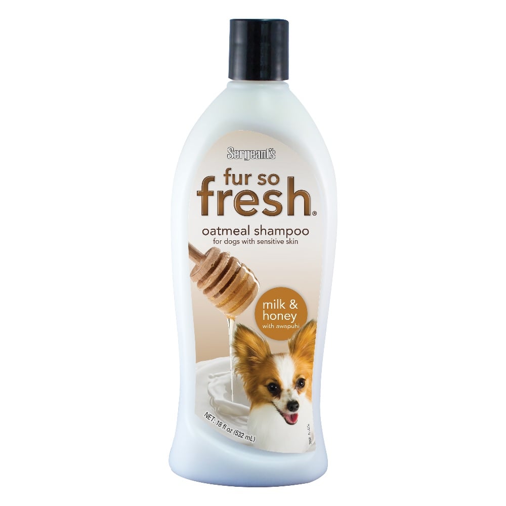 Fur-So-Fresh Oatmeal Dog Shampoo with Awapuhi, Milk & Honey Scent, 18 oz. Bottle
