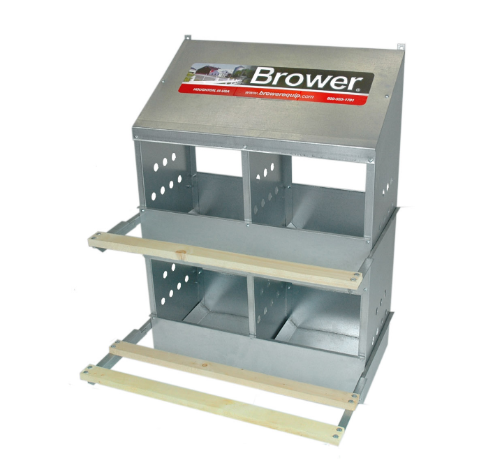 Brower Manufacturing 4-hole Poultry Nest 404B