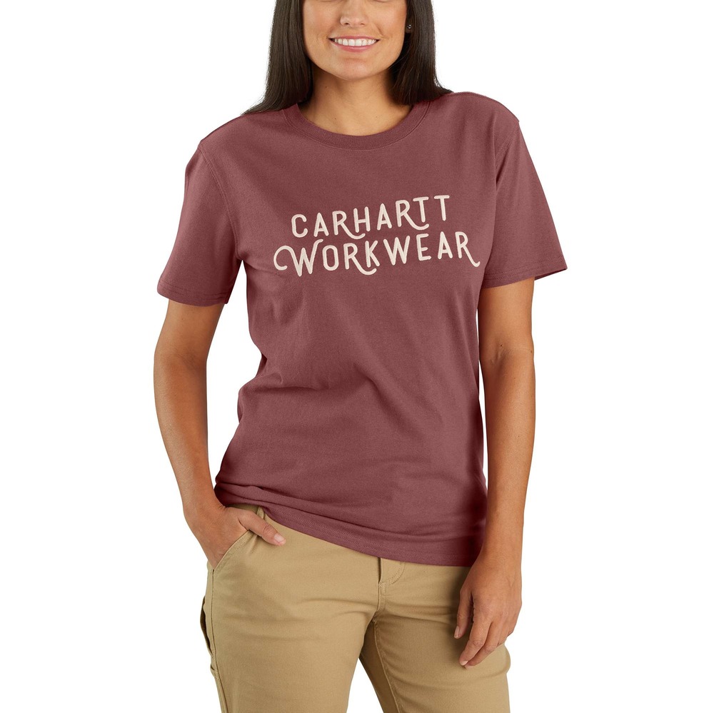 Carhartt®  Women's Loose Fit Heavyweight Short-sleeve Workwear Graphic T-shirt - 106184