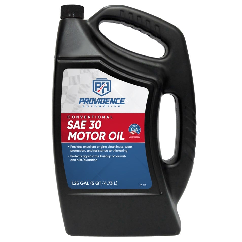 Providence Automotive Oil SAE 30 HD, 5-Quarts - PA-305