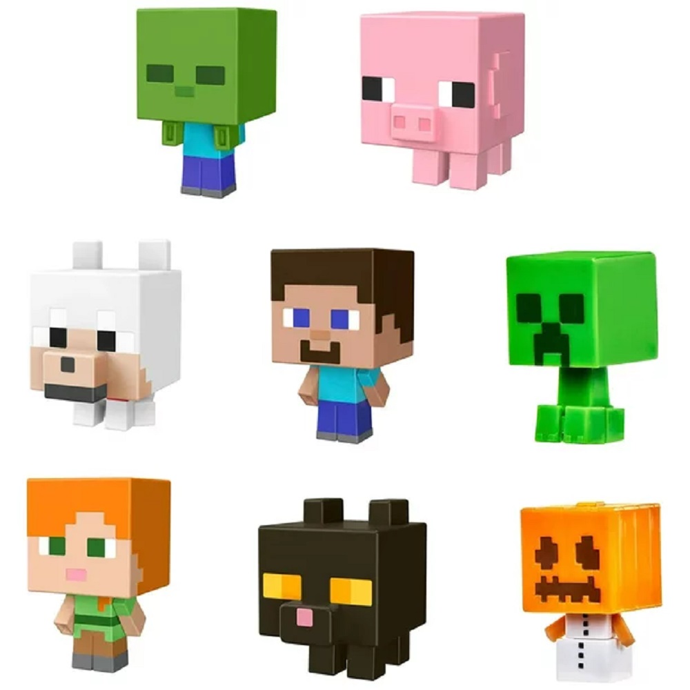 Minecraft Mob Head Minis Assortment Figures - HDV64