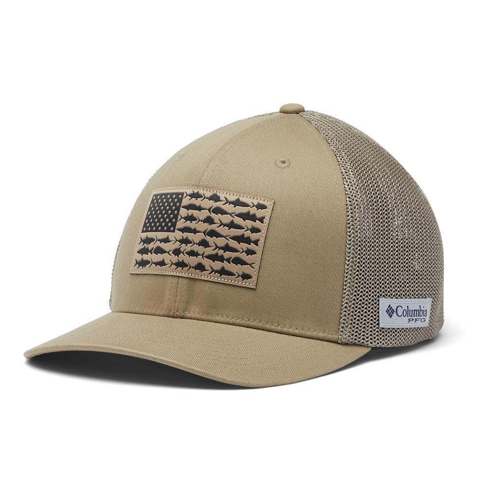 Columbia PHG Antlers Mesh Ball Cap - Berretto Con Visiera Preformata E Retro In Rete, Vestibilità Flexfit