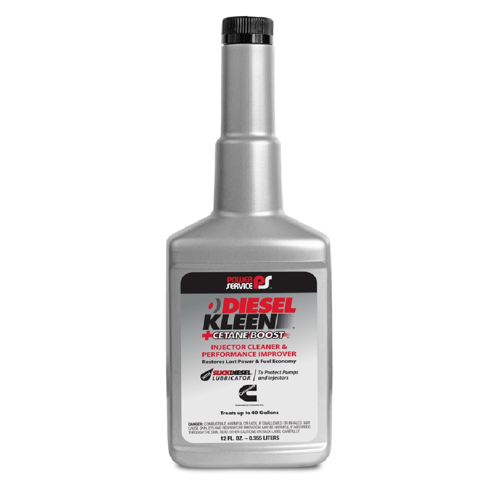 Power Service Products Diesel Kleen +Cetane Boost, 12 oz - 3012
