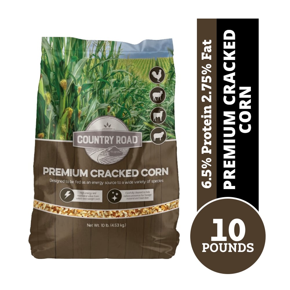 Country Road Premium Cracked Corn, 10 lb. Bag