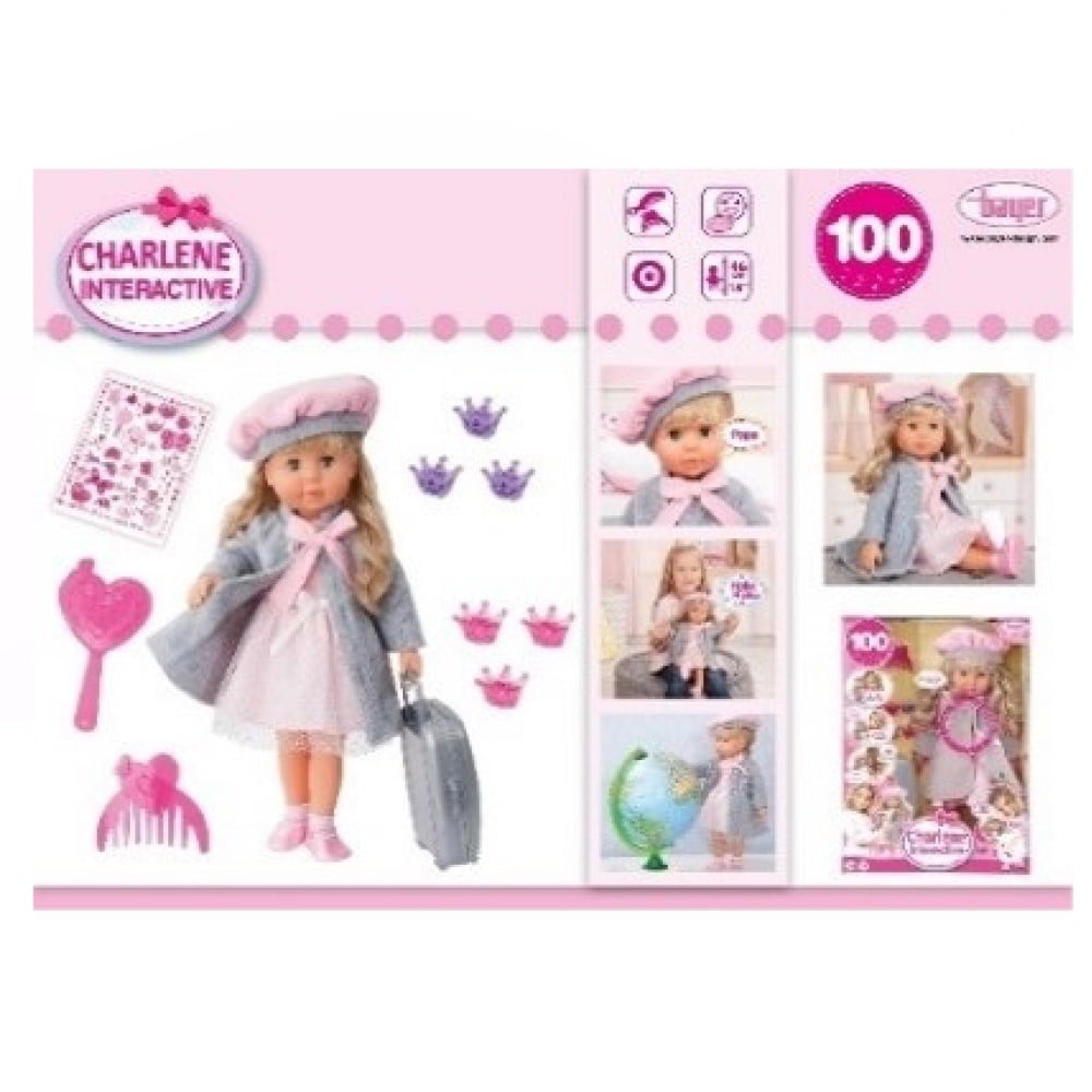 Bayer Charlene Interactive Doll - 94635BA