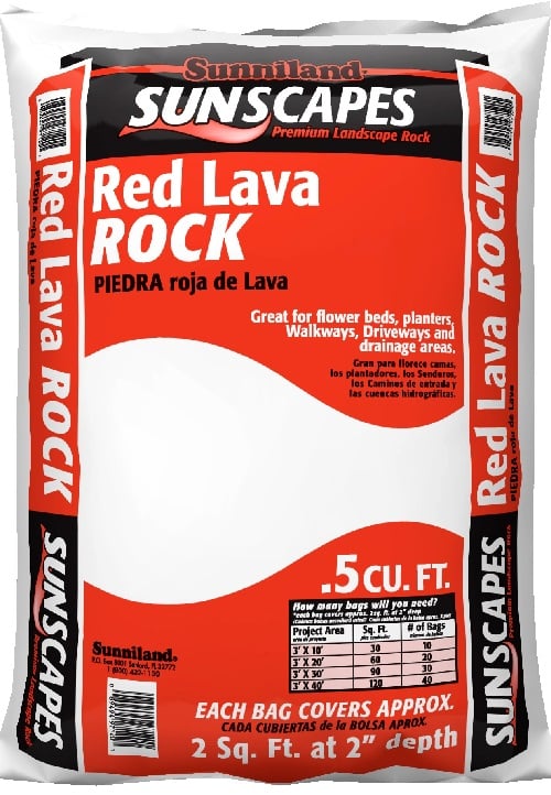 Sunscapes Red Lava Rock - 497430