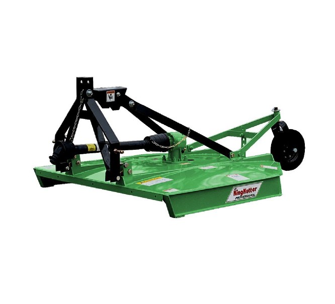 King Kutter 5' Flex Hitch Rotary Kutter with 40 HP Gearbox, Green - L-60-40-P-FH-JP
