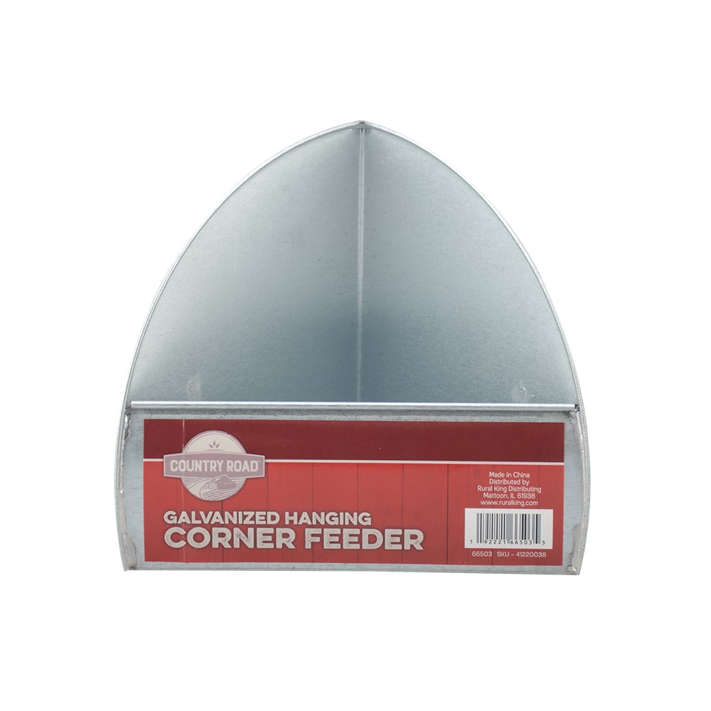 Country Road Hanging Corner Poultry Feeder