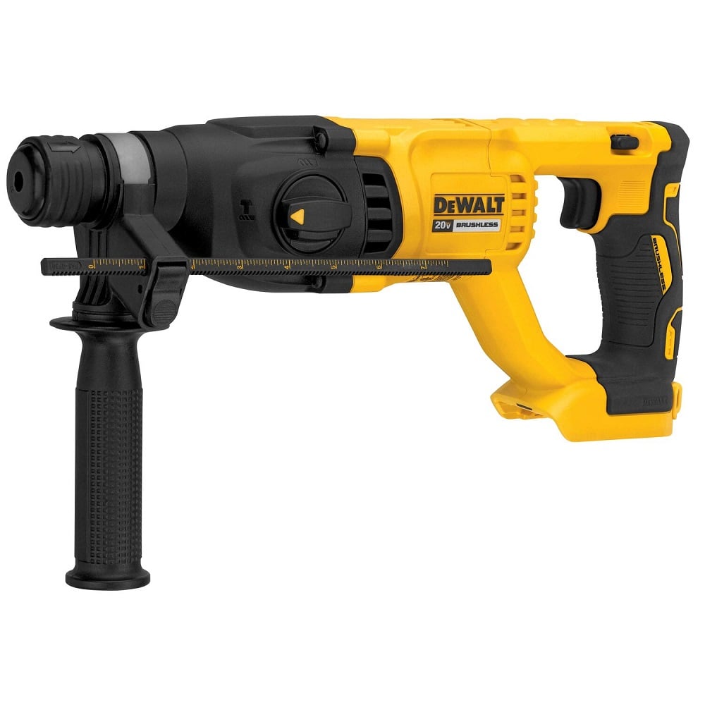 DEWALT® 20V MAX* 1" Brushless Cordless SDS Plus D-Handle Rotary Hammer, Tool Only - DCH133B