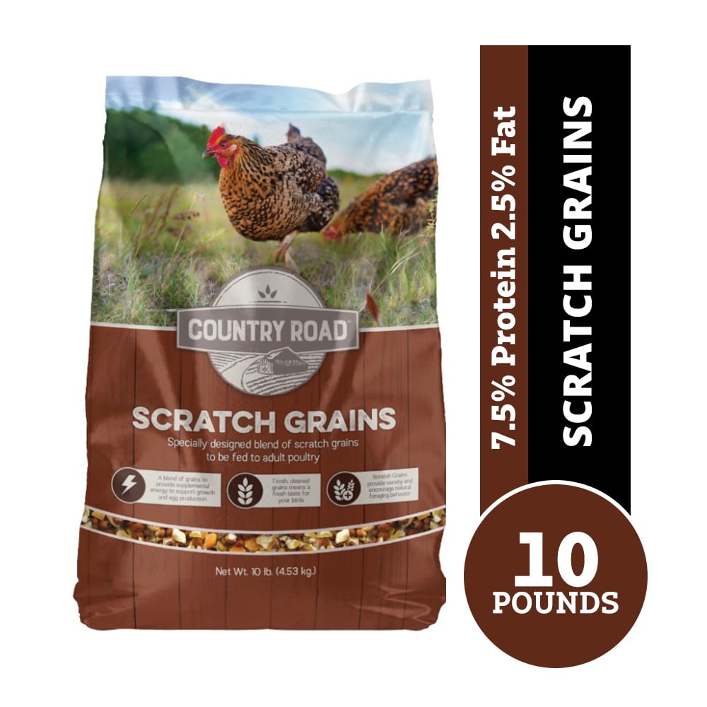 Country Road Scratch Grains, 10 lb. Bag