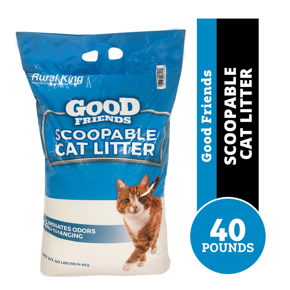 Good Friends Scoopable Cat Litter, 40 lb. Bag