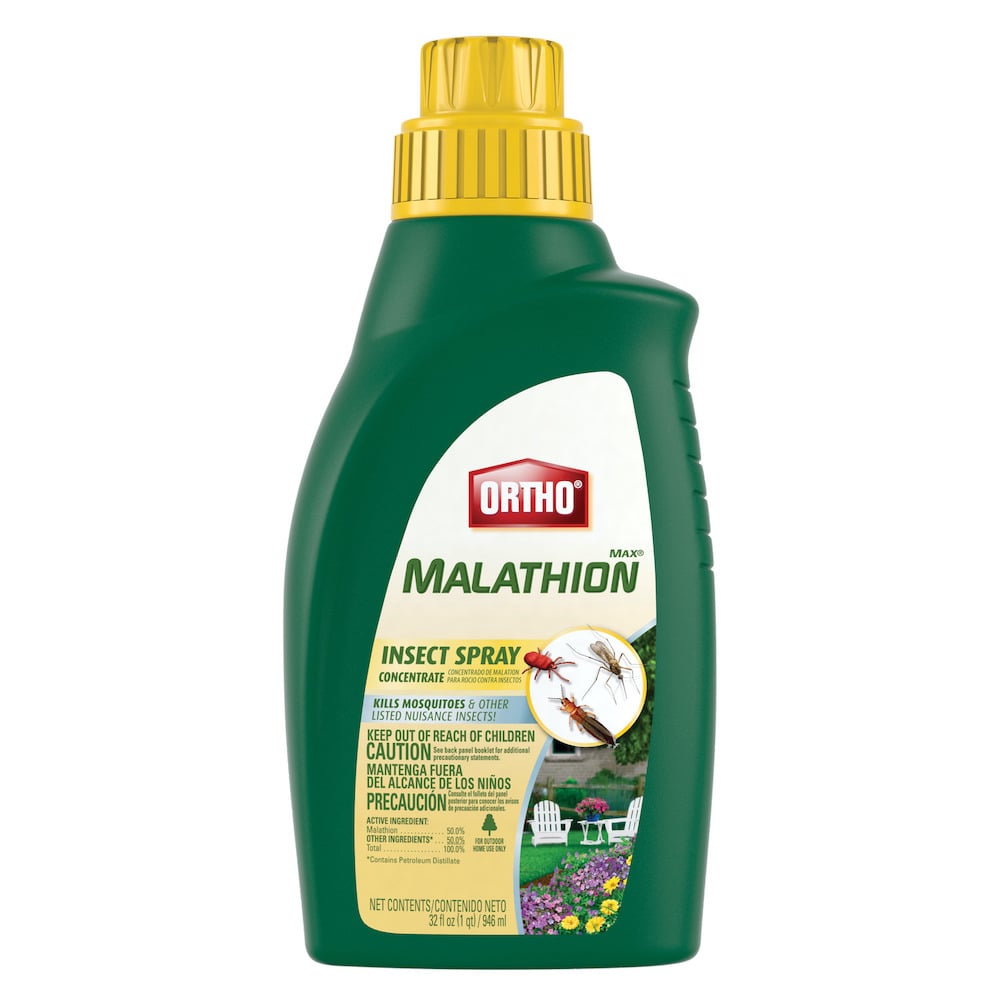 Ortho MAX Malathion Insect Spray Concentrate, 32oz Bottle - 0166610
