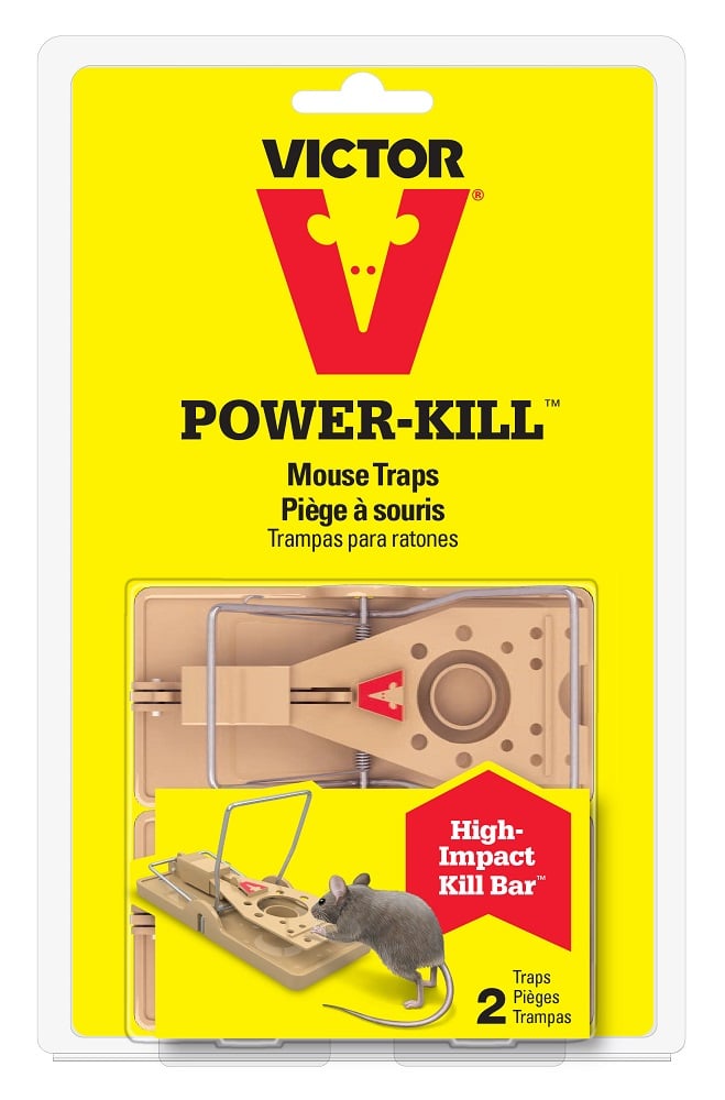 Victor 2-Pack Power-Kill Mouse Trap