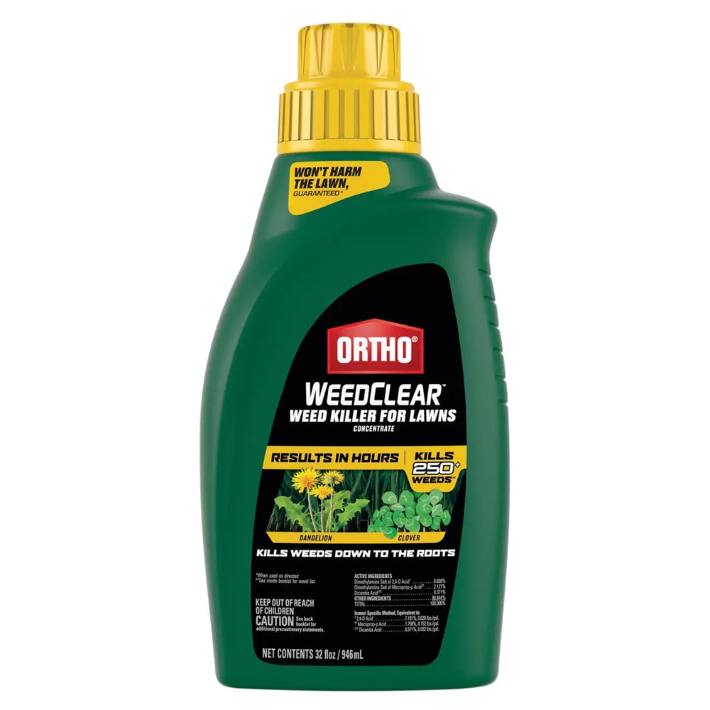 Ortho WeedClear Lawn Weed Killer Concentrate, 32 oz. - 0204710