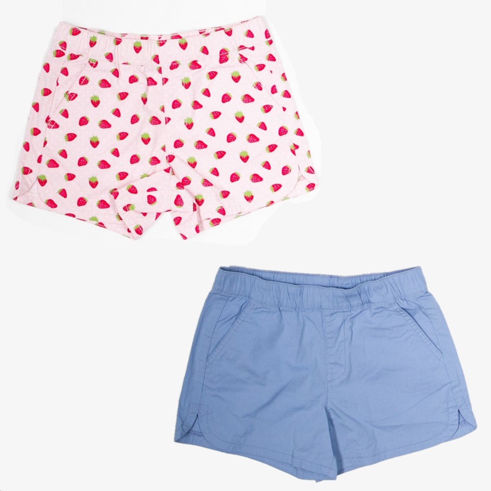 Lincoln Outfitter's Girl's Dolphin Shorts, 2 Pack - RKG2014
