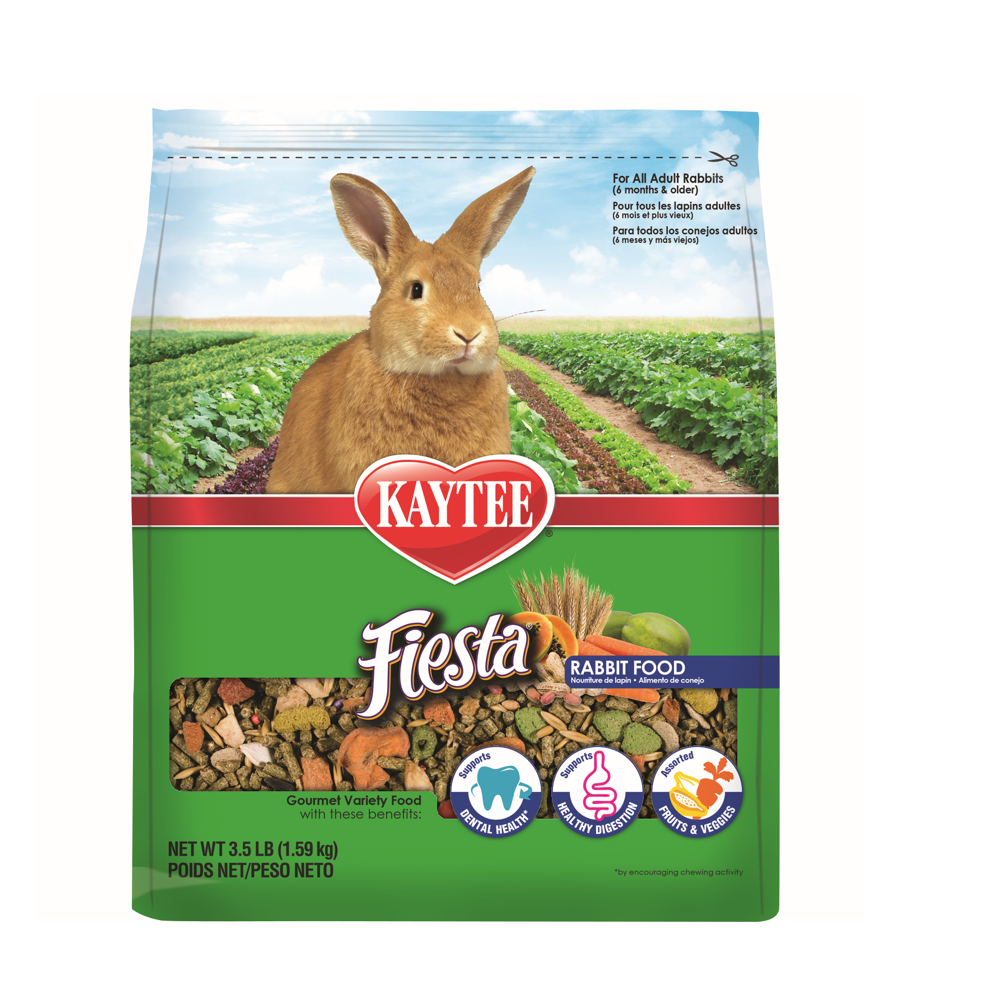 Kaytee Fiesta Rabbit Food, 3.5 lb. Bag