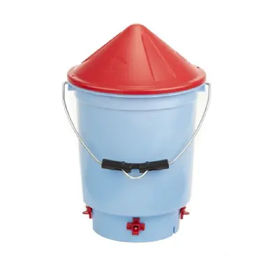 Little Giant Deluxe Hen Hydrator with Lid, 3 Gallon - DHH3