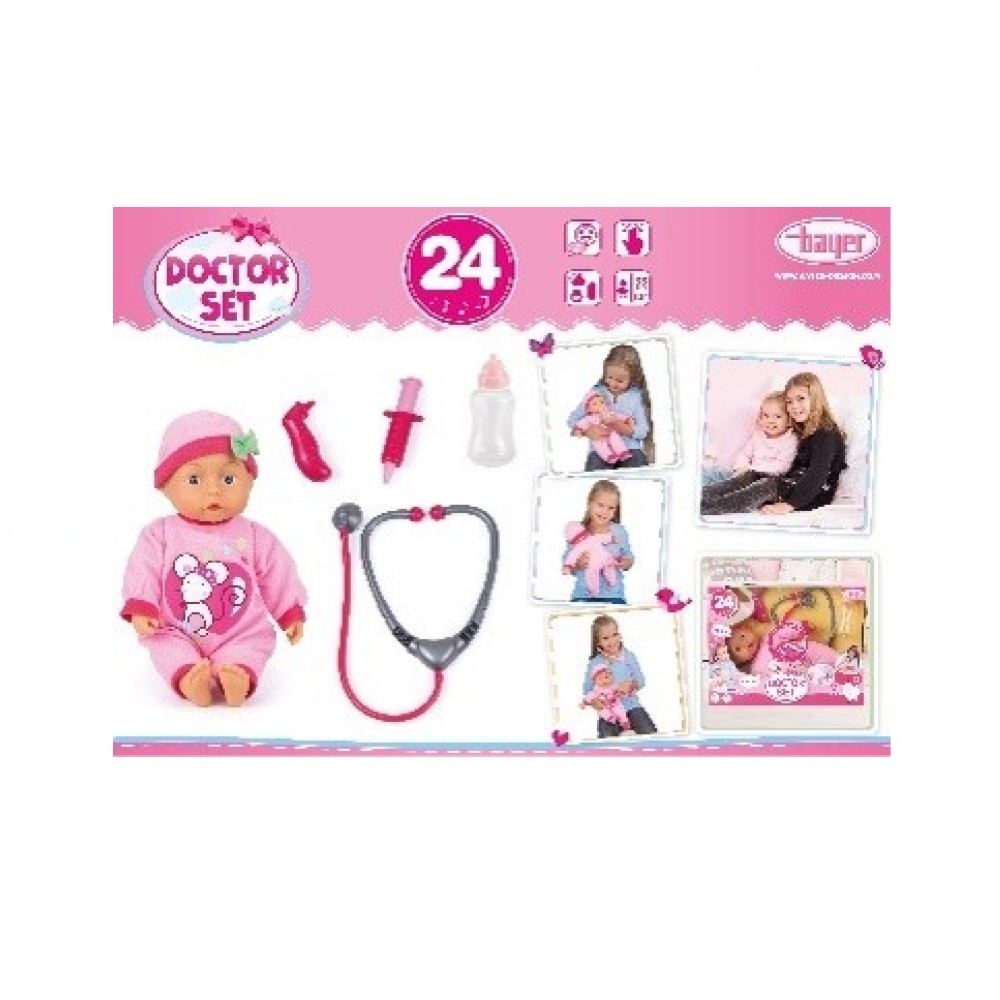Bayer Doctor Set with Doll - 93378AA
