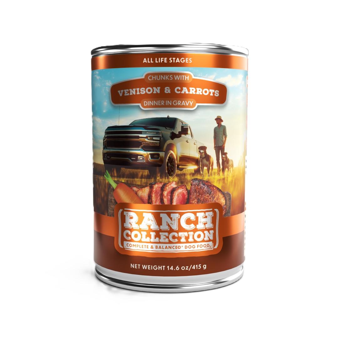 Ranch Collection Wet Dog Food Venison & Carrots, 14.6 oz | Rural King Ranch Collection Wet Dog Food Venison & Carrots, 14.6 oz | Rural King