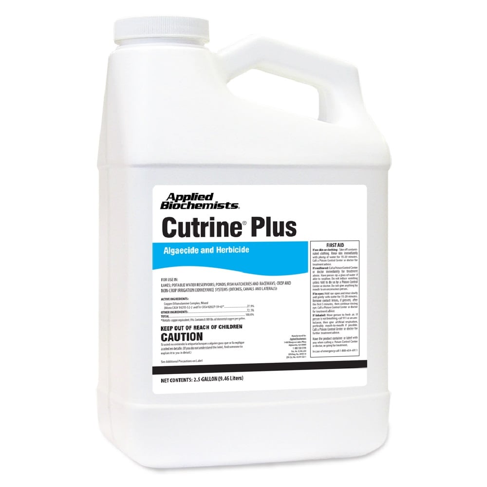 Cutrine® Plus Algaecide and Herbicide, 2.5 Gallon - 1515.225
