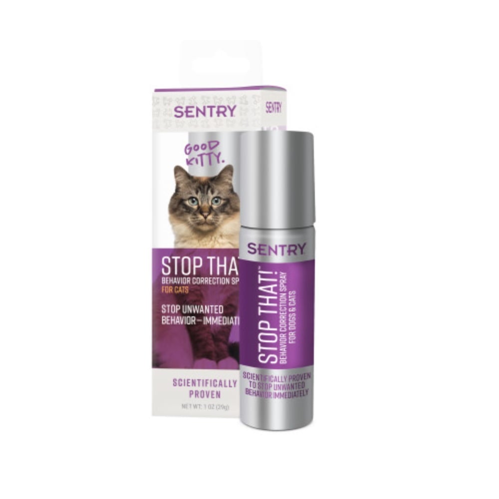 Sentry Stop That Cat Behavior Correction Spray, 1 oz. Spray Can - 05378