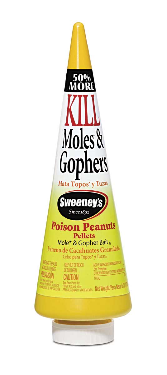 Sweeney Mole and Gopher Poison Peanuts, 6oz - 6006